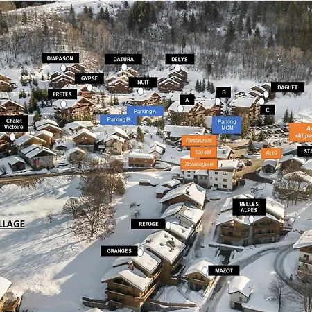 Spacieux Avec Sauna, Proche Pistes Et Commerces A Meribel Village - Fr-1-566-58 * Les Allues